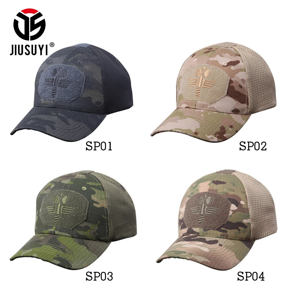 Multicam CP камуфляжные дышащие бейсболки шляпы тактические хип хоп Регулируемая