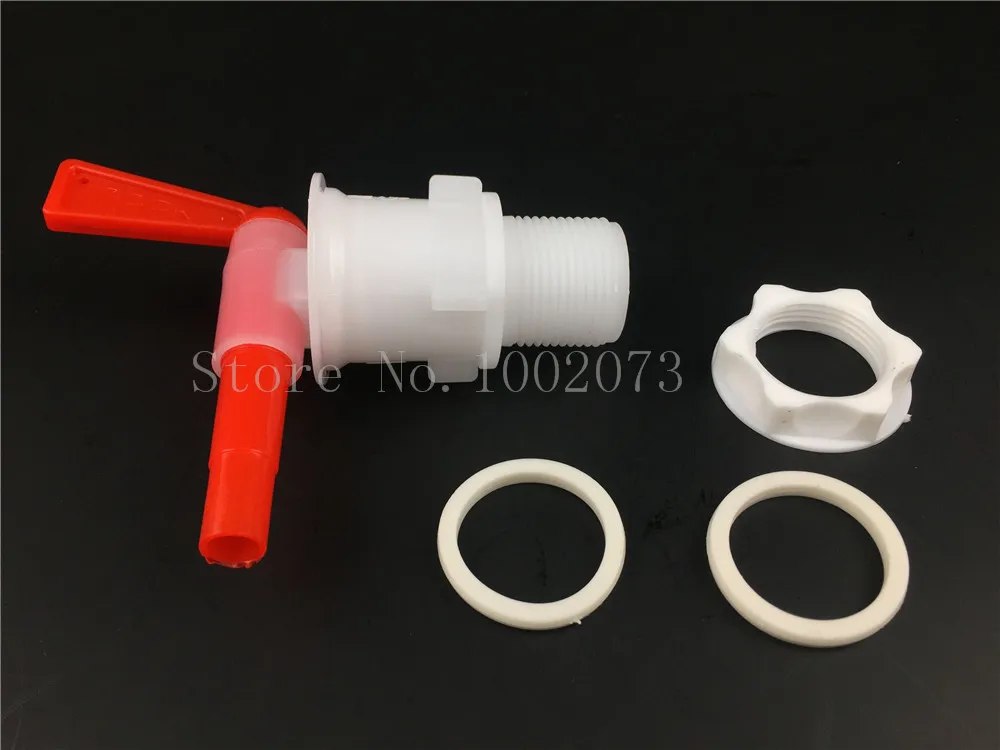 Пластиковый Смеситель в бутылку 30 шт./лот|bottling bucket|spigot tapbucket plastic spigot |