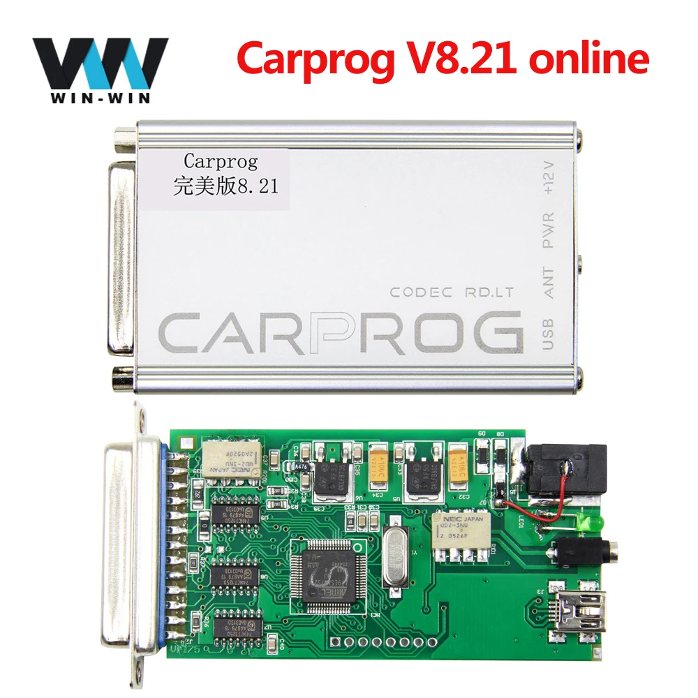 Программатор CARPROG V8.21 с онлайн программированием ключа программатор для