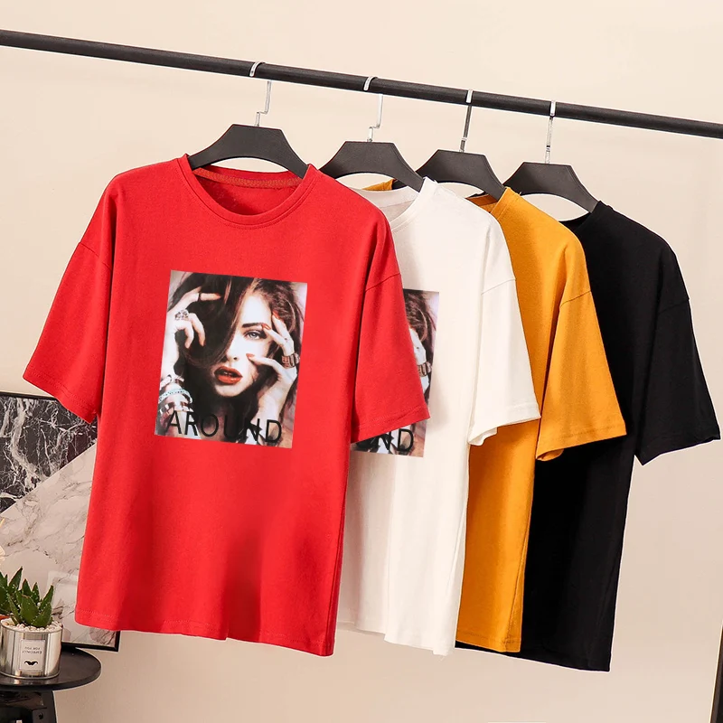 Женская футболка с круглым вырезом 2019 | одежда