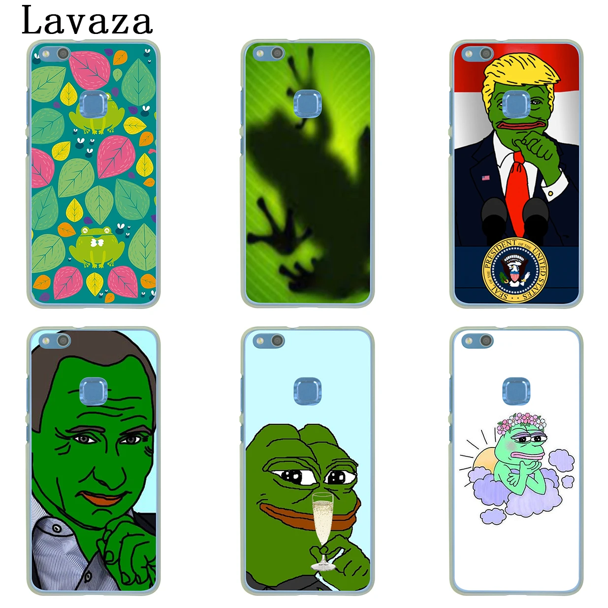 Lavaza лягушка мем pepe Твердый переплет чехол для huawei Y9 Y6 Y7 Prime 2018 2019 Honor 20 8C 8X8 9 9X10 Lite 7C 7X