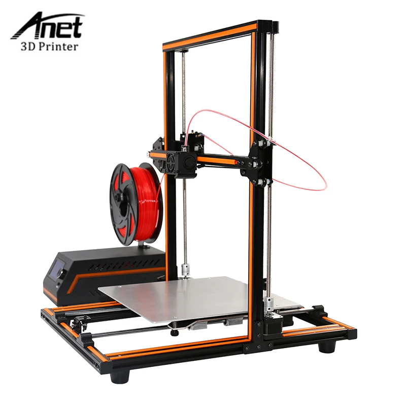 3D принтер Anet E12 набор для самостоятельной сборки частично собранная алюминиевая