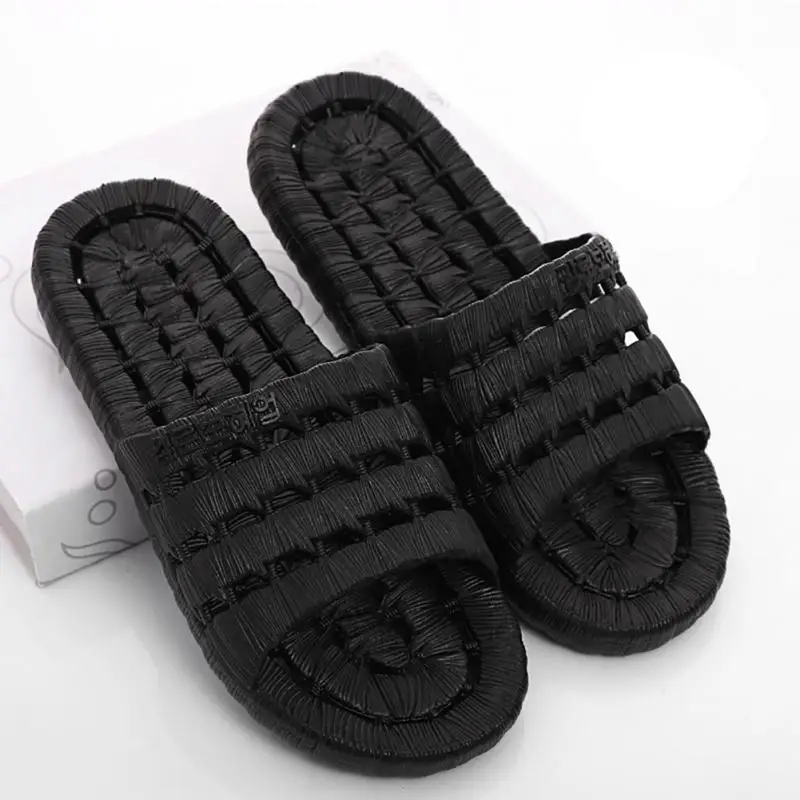 2018 новый мужской плоский дома банные тапочки летние сандалии Нескользящие и