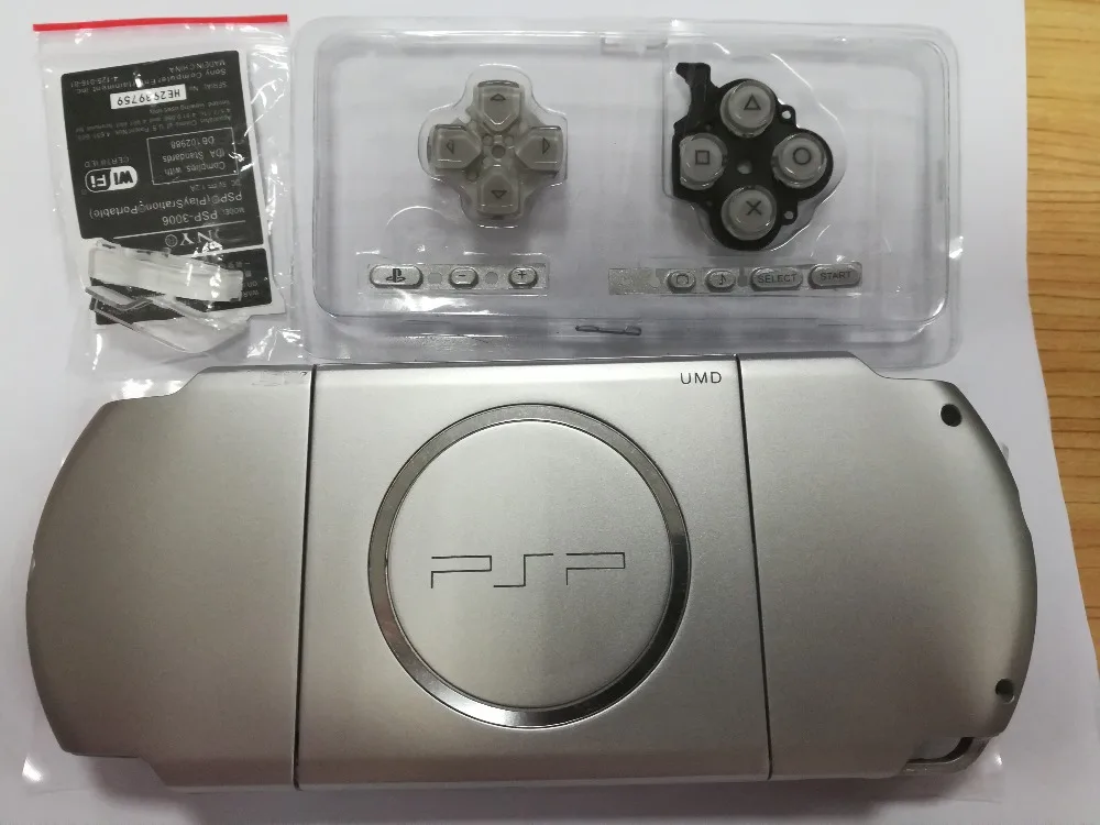 Чехол для PSP 3000 11 цветов запасная полная крышка игровой консоли старой версии с