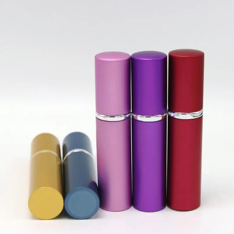 買取 500 ピース/ロット 5 ミリリットルミニスプレー香水瓶旅行詰め替え空の香水瓶アトマイザーアルミスプレーボトル送料無料