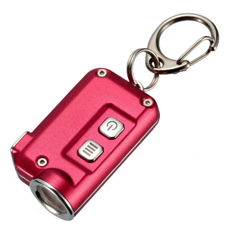 NITECORE TINI USB Перезаряжаемый мини фонарик CREE XP G2 S3 max 360 люмен маленький брелок