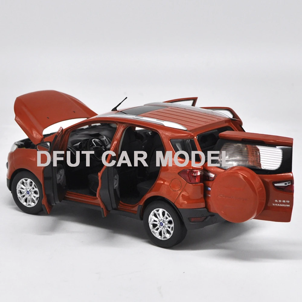 Масштаб 1:18 ECOSPORT SUV автомобиль литая модель автомобиля игрушечная новая в коробке
