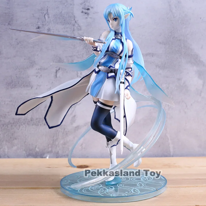 Sword Art Online Yuki Asuna ALO Ver Kirigaya Kazuto ПВХ фигурка Коллекционная модель игрушки