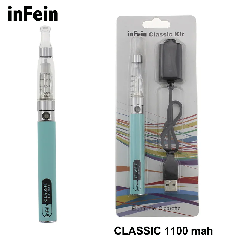 Infein Классическая электронная сигарета блистер starter kit 1.6 мл распылитель VAPE кальян