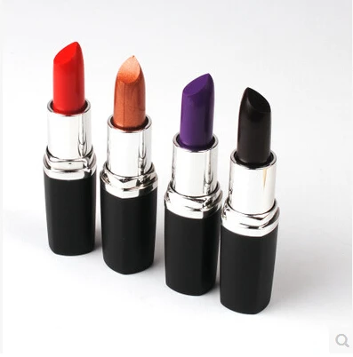 1 шт. новая популярная брендовая матовая помада Batom Roxo красная фиолетовая черная