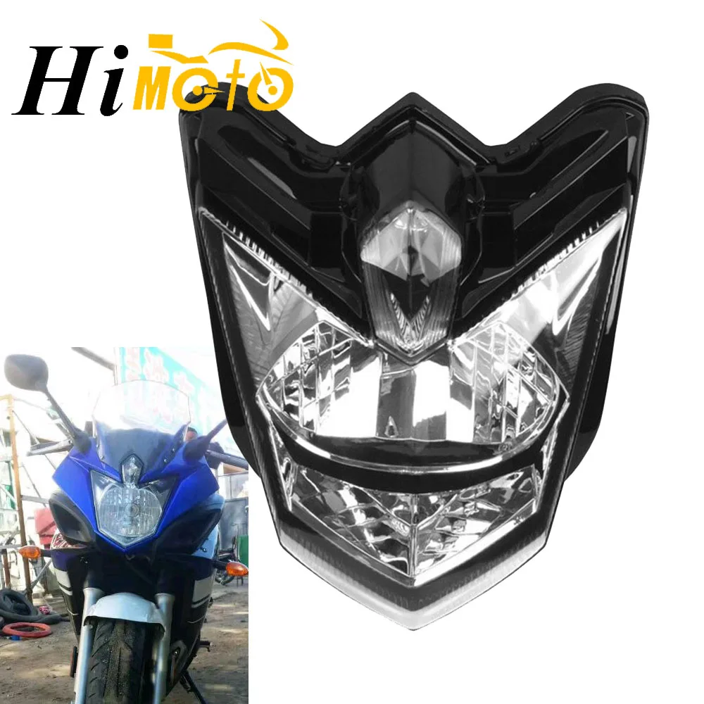

Motorcycle Front Headlight Headlamp Head Light Assembly Housing Kit For Yamaha FZ-6R FZ6R 2009-2015 2010 2011 2012 2013 2014
