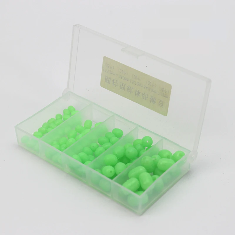 Набор циклинических светящихся бусин 100 шт./компл. рыболовные аксессуары бусины