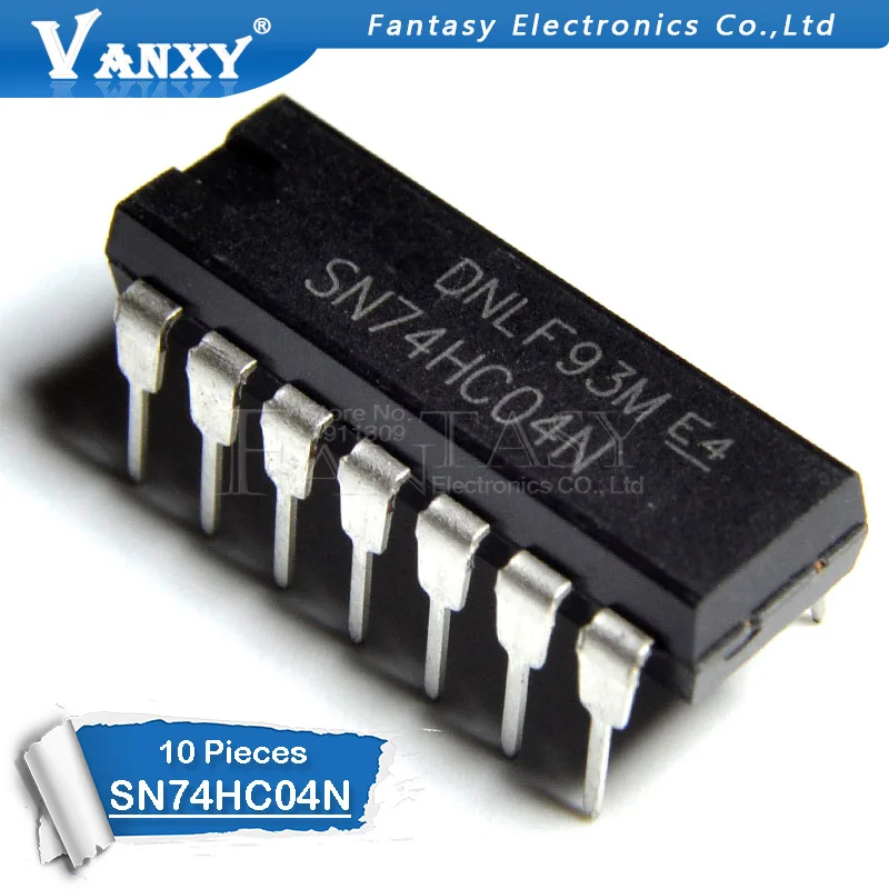 10 шт. SN74HC04N DIP14 SN74HC04 DIP 74HC04N 14 74HC04 Новый и оригинальный IC|ic dip|dip ic |