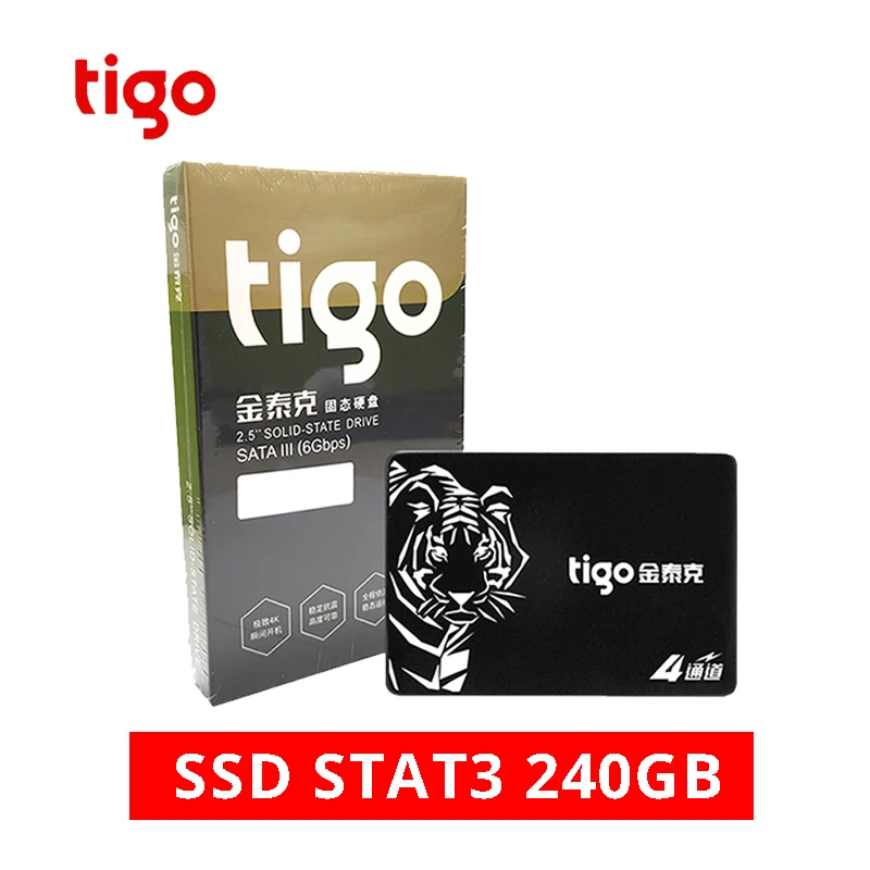 Tigo бренд 2 5 SATA 3 240 GB SSD жесткий диск Внутренний твердотельный накопитель &quotдля ПК