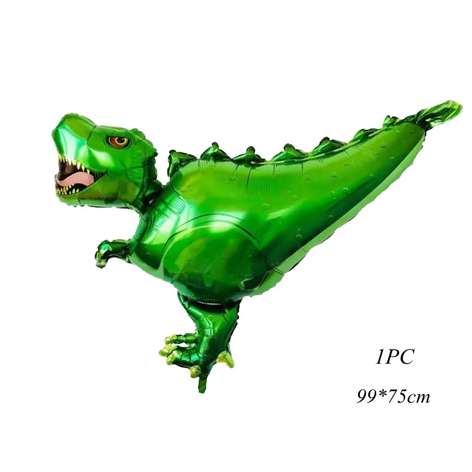 1pc dinosaur F 1 компл. Джунгли вечерние дикие милые животные воздушные цифры с днем рождения баннер для ребенка душ день рождения для вечеринки в стиле сафари поставки - Цвет: 1pc dinosaur F