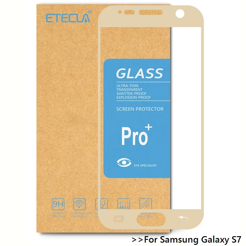 3 шт Для Samsung Galaxy S7 закаленное стекло на Edge G930f G930v G9300 защита экрана HD|screen protector glass|s7