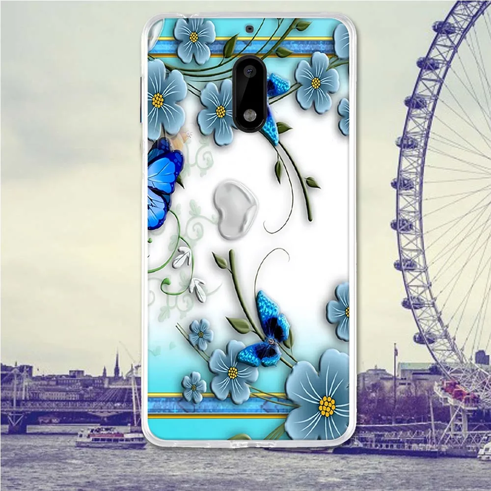 Чехол для телефона Nokia 6 TA 1021 1033 1025 чехол задняя крышка чехлы мягкая силиконовая