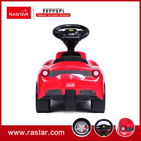 Rastar Лицензированная Езда на машине детские игрушки Ferrari 458 ножной до пола