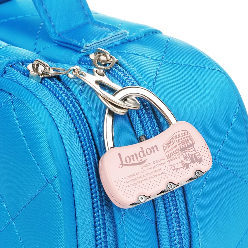 Комбинации Пароль замок Сплав безопасности чемодан Чемодан кодовый шкаф для