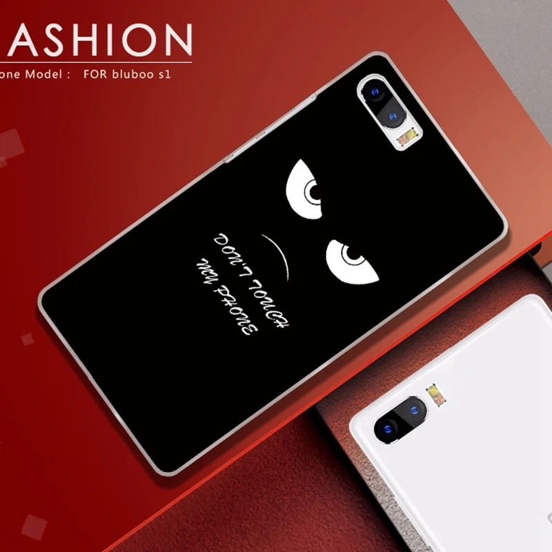 Astubia чехол для bluboo S1 5.5 Кот Цветок Жесткий Пластик s1 Coque Капа |