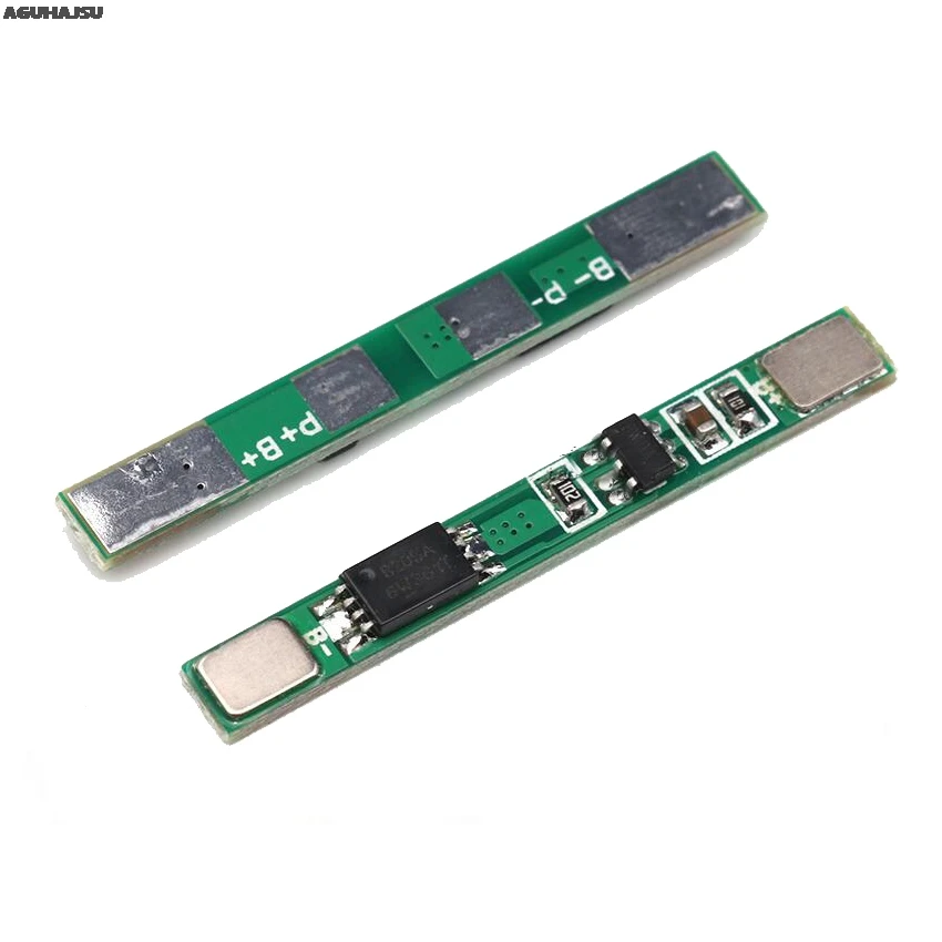 10PCS/LOT Защитная плата 1S 3 7 V 3A li ion BMS PCM для литий ионной батареи 18650|Интегральные