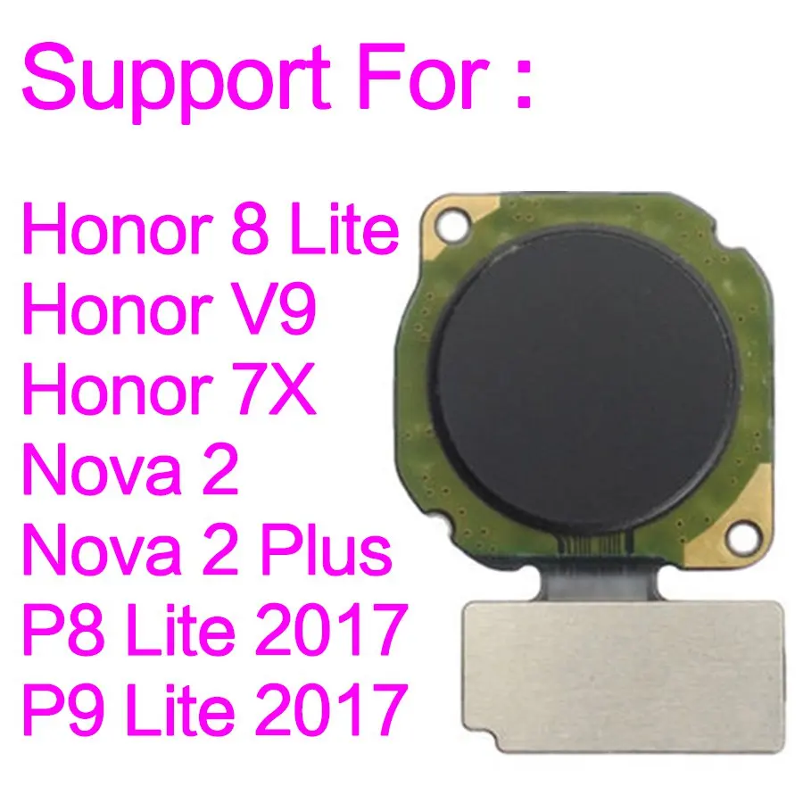 Для Huawei Honor 8 Кнопка отпечатков пальцев Honor8 домашняя кнопка сенсорная