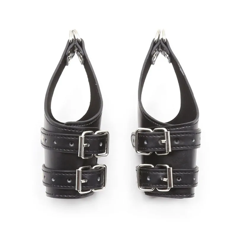 

Adult Games Hand Bondage Suspension Cuffs Bdsm Slave Handcuffs Leather Harness Wrist Restraints Belt Sex Toys For Couples Fetish