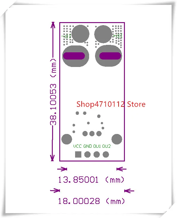 Новинка 1 шт./лот ACS758LCB-050B ACS758 ACS758LCB 050B 120 kHz полоса пропускания AC DC:-50-50A 0 04 V/1A |