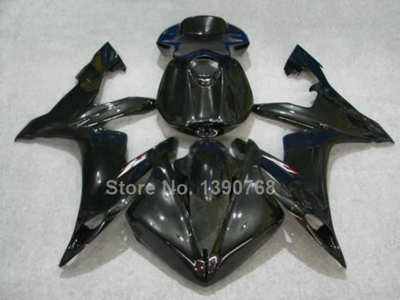 Aftermarket части корпуса Обтекатели для Yamaha литья под давлением YZFR1 2004 2005 2006 черный