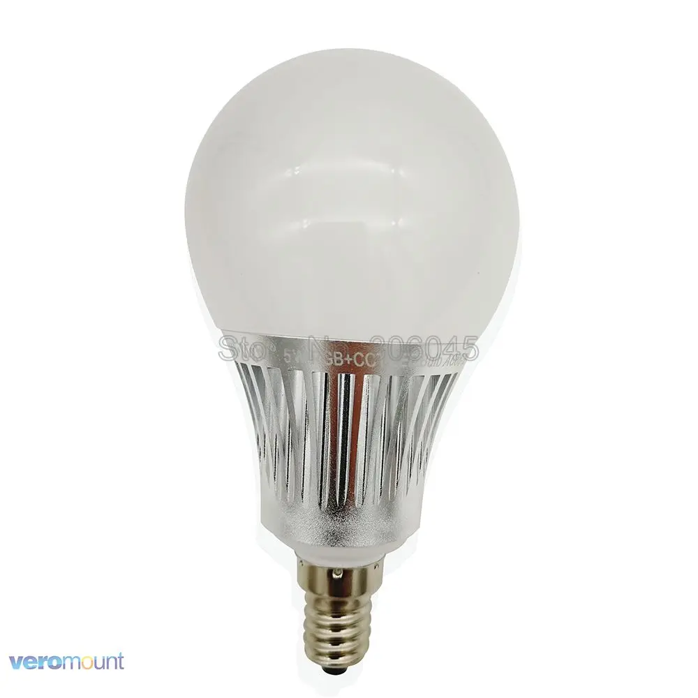 MiLight E14 5 Вт RGB+ CCT Светодиодный прожектор лампы FUT013 110V 220V Полный Цвет дистанционного Управление WiFi смарт-лампы в виде Совместимость 4-Зона дистанционного управления