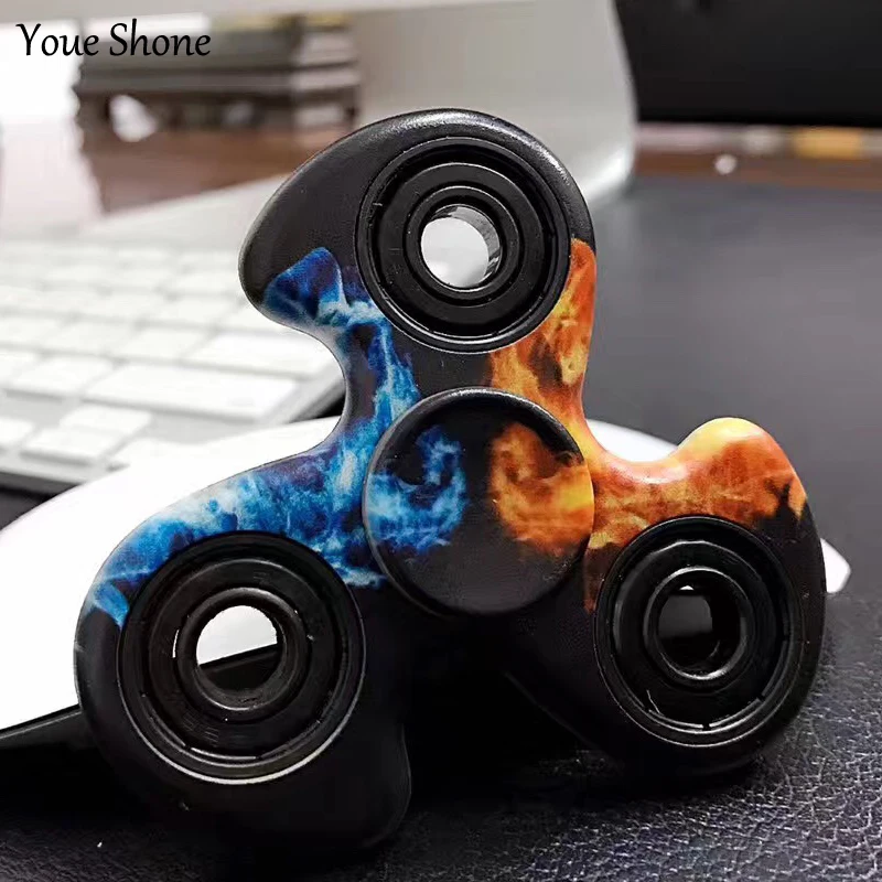 10 шт./лот Непоседа Spinner Пластиковые EDC руки plastictoys для детей спиннинг времени 1.5 2.5