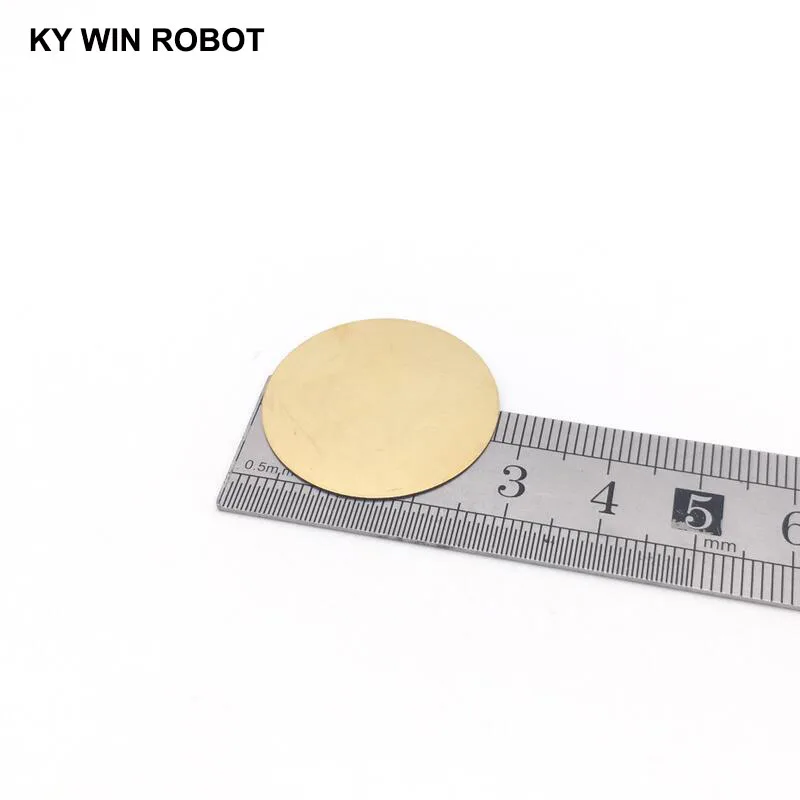 50 шт./лот пьезоэлектрический пьезо керамическая пластина зуммер