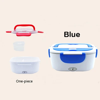 blue 1 Портативный Электрический Ланч-бокс для автомобиля 12 в 110 В 220 В Электрический Ланч-бокс с подогревом контейнер для подогрева пищи - Цвет: blue 1