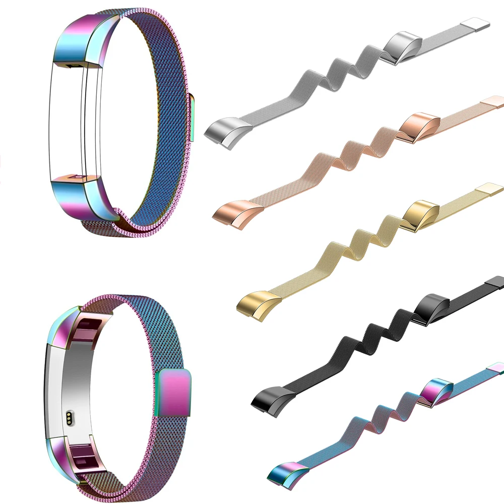 Сменная сетка Joyozy Для Fitbit Alta HR и металлические ленты из нержавеющей стали