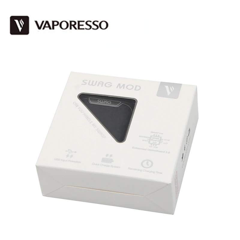 Оригинальный вейп мод Vaporesso Swag 80 Вт бокс аккумулятор 18650 поддержка NRG SE/NRG SE мини