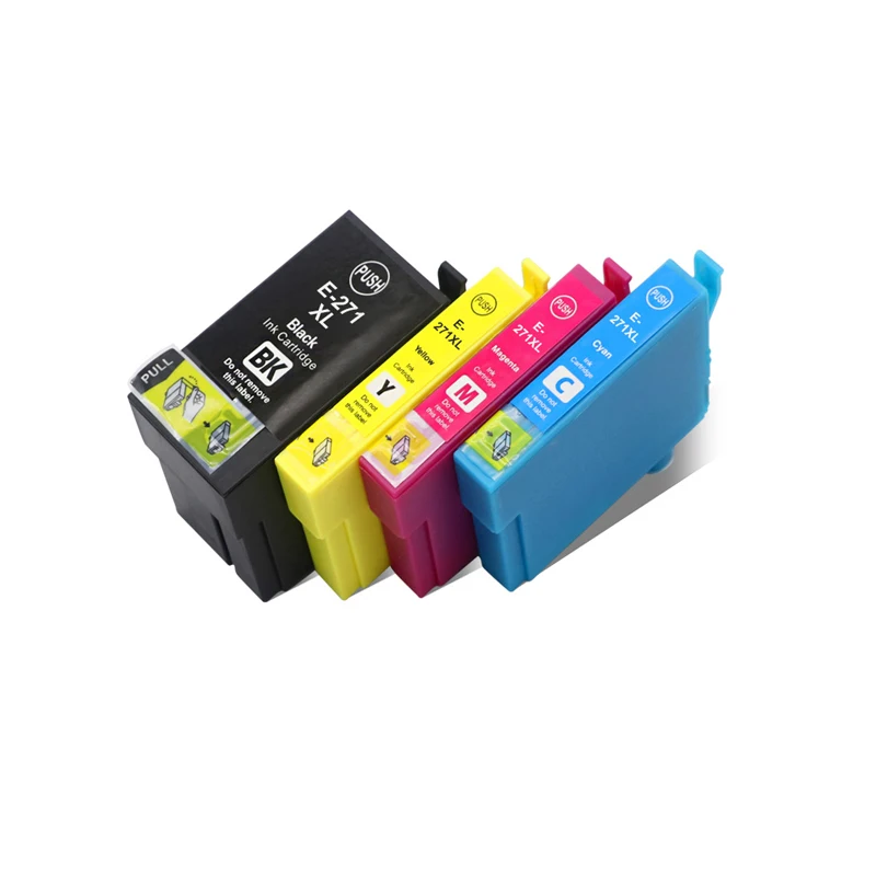 8 шт. T2711 Совместимость с высокой емкостью чернильный картридж для Epson WorkForce WF-7110 7610