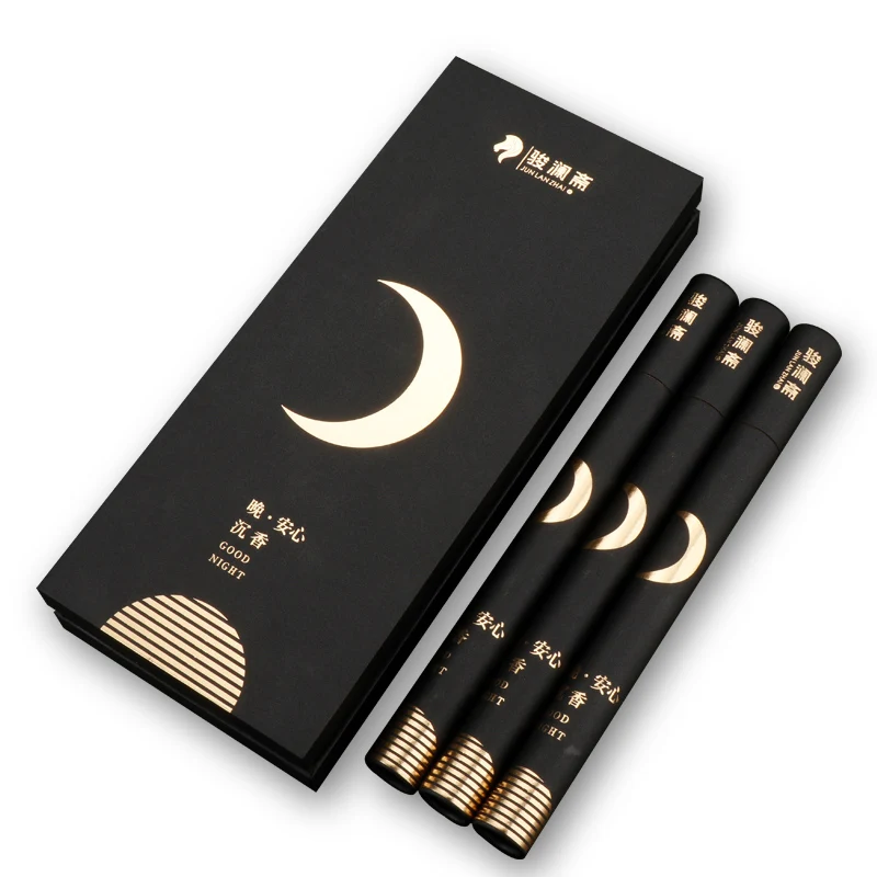 60g Night Incense Stick for Good Sleep Natural Agarwood Home Fragrance Bedroom Aromatherapy Aromatic Burner Accessories | Дом и сад