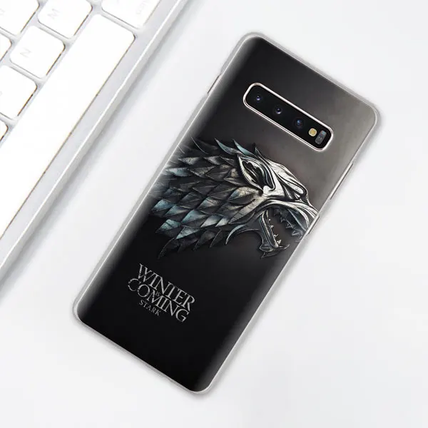 001 Игра престолов чехол для телефона для samsung Galaxy S10e S10 плюс S7 S8 S9 Plus, Note 8, 9, 10, плюс S10 5G M20 M30 жесткий чехол Coque - Цвет: 001