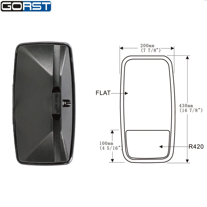 Accessories Car-Styling Reflector Rearview Mirror Side Exterior Assembly for applications | Автомобили и мотоциклы