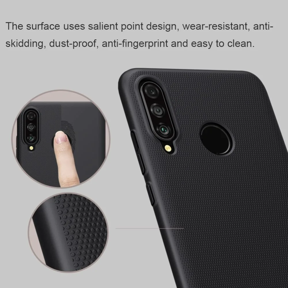 Прочный чехол для Huawei P30 Lite Оригинальный матовый защитный NILLKIN мобильного