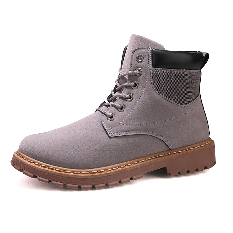 KLYWOO 2018 Winter Ankle Boots For Men Casual Shoes Work Adult Quality Walking Rubber Brand Safety Footwear Sneakers | Обувь