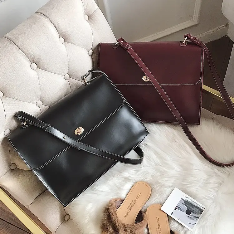 Элегантный женский Портфели 2019 Мода новое качество из искусственной кожи Для