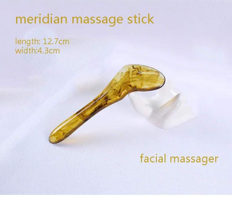 meridian massage Смола пчелиный воск Гуа-Ша массаж выскабливание лица спины шеи массажер Массажная подушка для лечения иглоукалыванием гребень здоровья свободный антицеллюлитный - Цвет: meridian massage