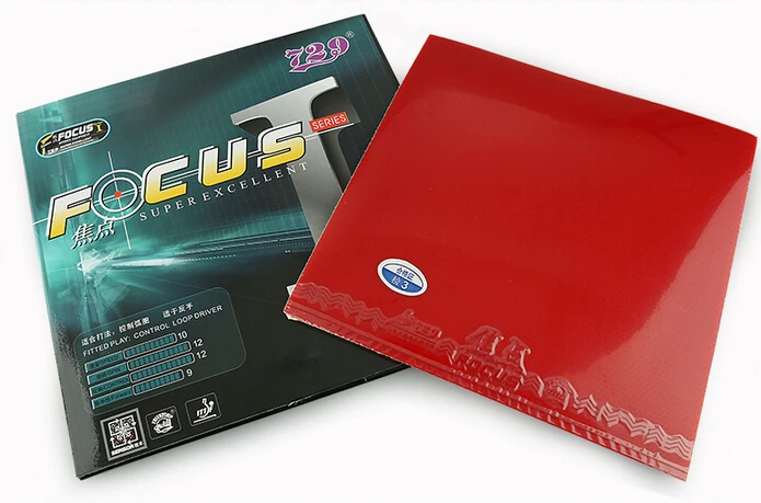 

729 focus-1 focus 1 Table Tennis Rubber with sponge for ping pong anti-plastic sleeve