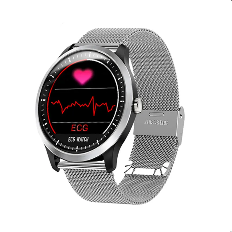 LYKRY N58 Смарт часы для мужчин и женщин ECG PPG умные монитор артериального давления