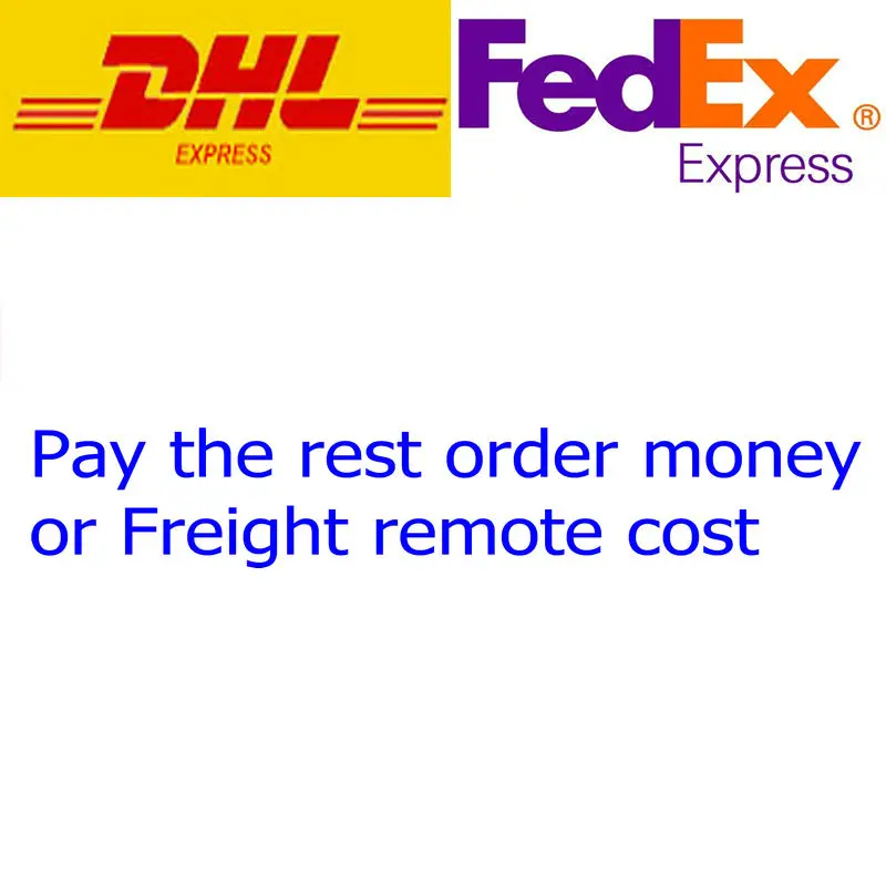 Extra Pay Remote Area Shipping Fee or price difference for Your Order Additional shipping Fedex DHL | Безопасность и защита