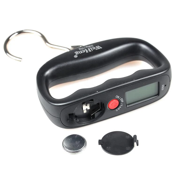 Портативные электронные весы WeiHeng компактный безмен для багажа цифровой