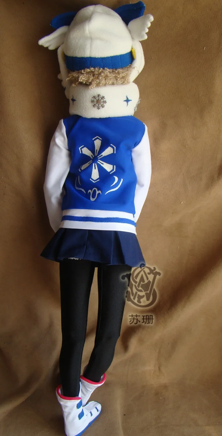 1/3 тонкая Одежда для куклы sd bjd для 1/3 DD bjd Кукла sd Снежный Мику костюм косплей костюм для куклы bjd s