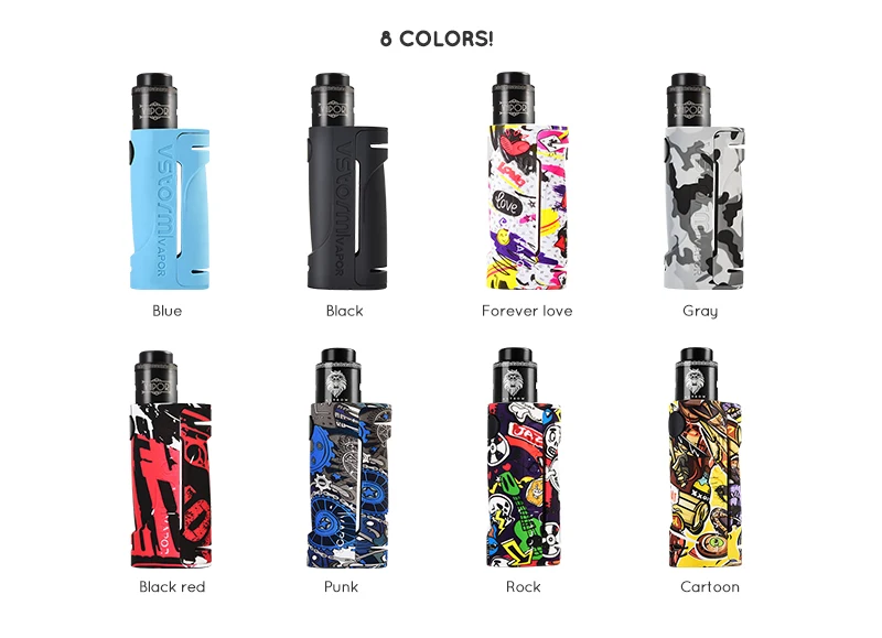 Электронная сигарета Vapor Storm ECO Bypass Mod Max 90 Вт 510 Lion RDA 3 Stage управление воздушным потоком/Hawk Tank Box Mod Vape поддержка RDTA