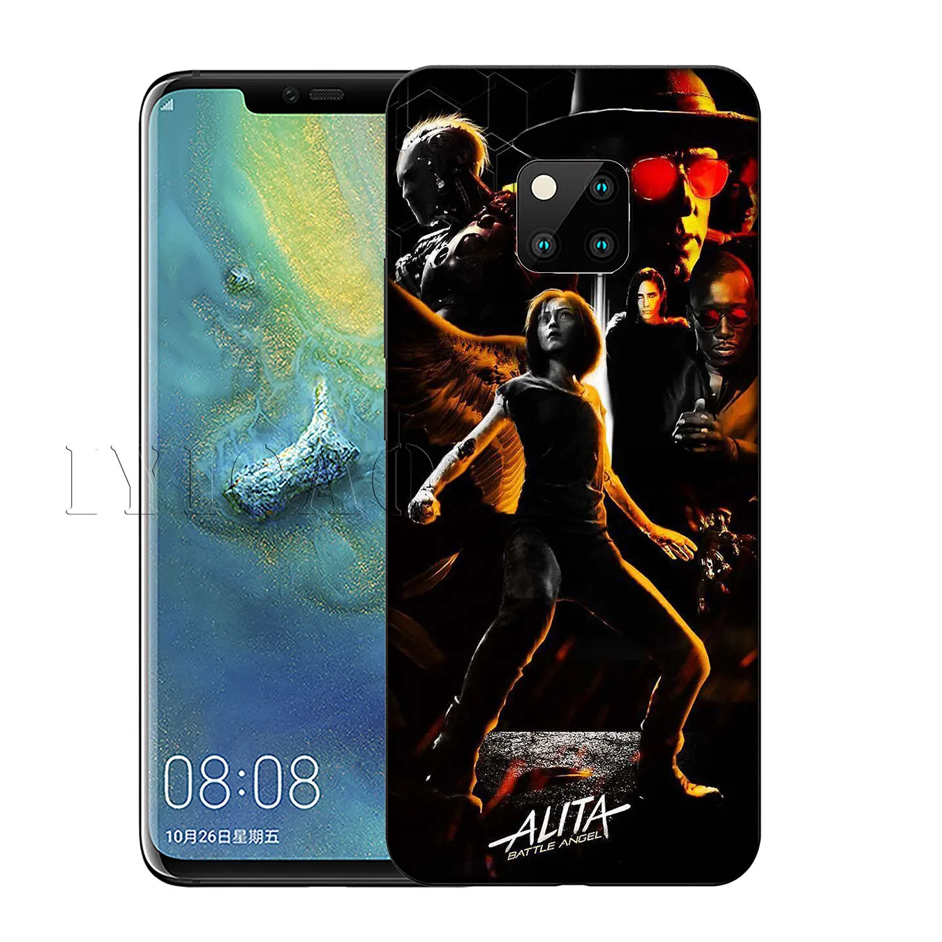 Силиконовый мягкий чехол IYICAO Alita batch Angel для huawei Nova 3 3i 2i mate 20 10 Pro Lite |